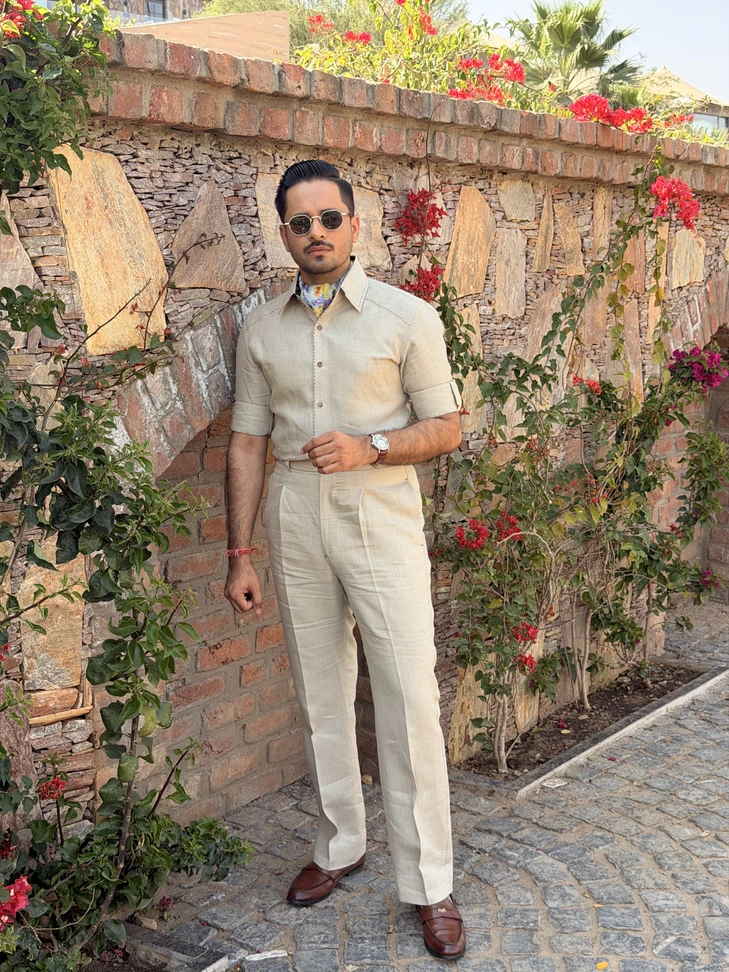 Linen Casual Shirt View 1