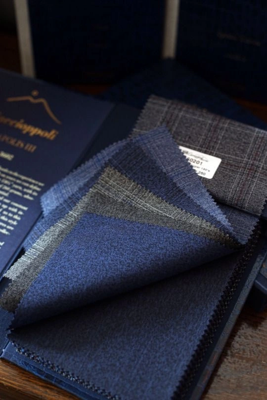Wool Cashmere Texture Block