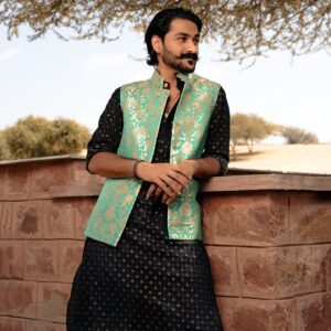 Brocade Half jacket