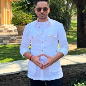 Linen 4 Pocket Hunting Shirt