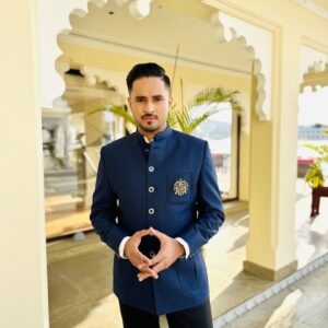 Three Patch Pocket Bandhgala