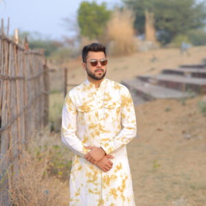 Hunting Inspired Hemp Kurta