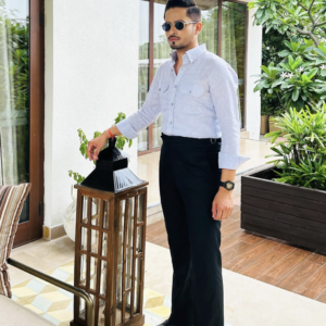 Linen 2 Pocket Shirt With Linen Italian Trousers